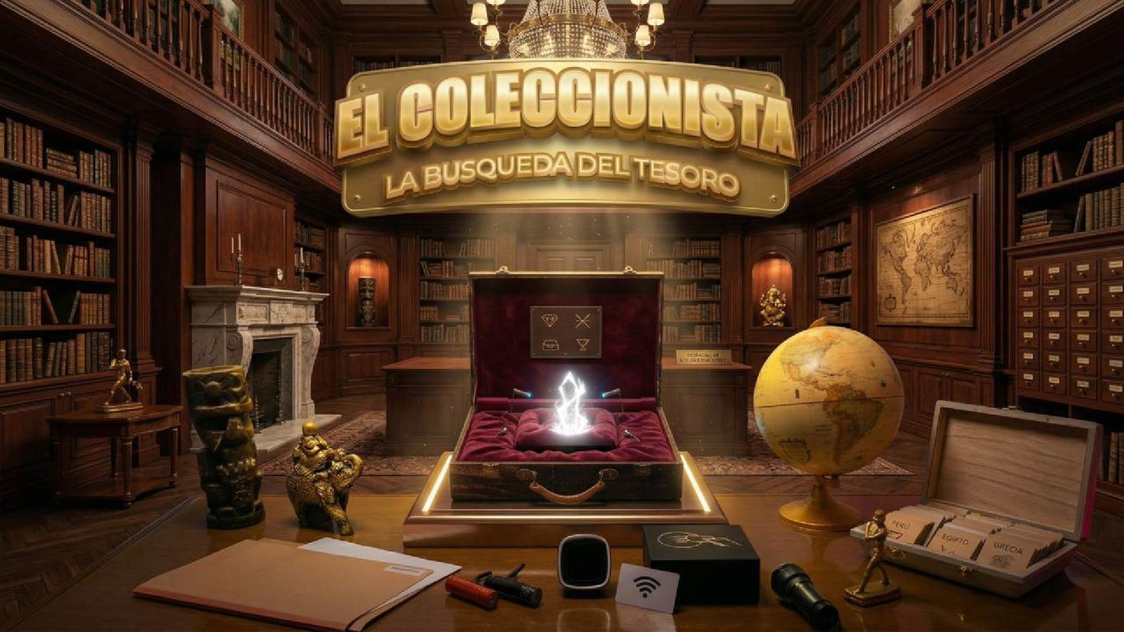 Escenografía del juego El Coleccionista