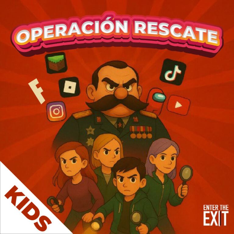 Póster de la sala de escape Operación Rescate